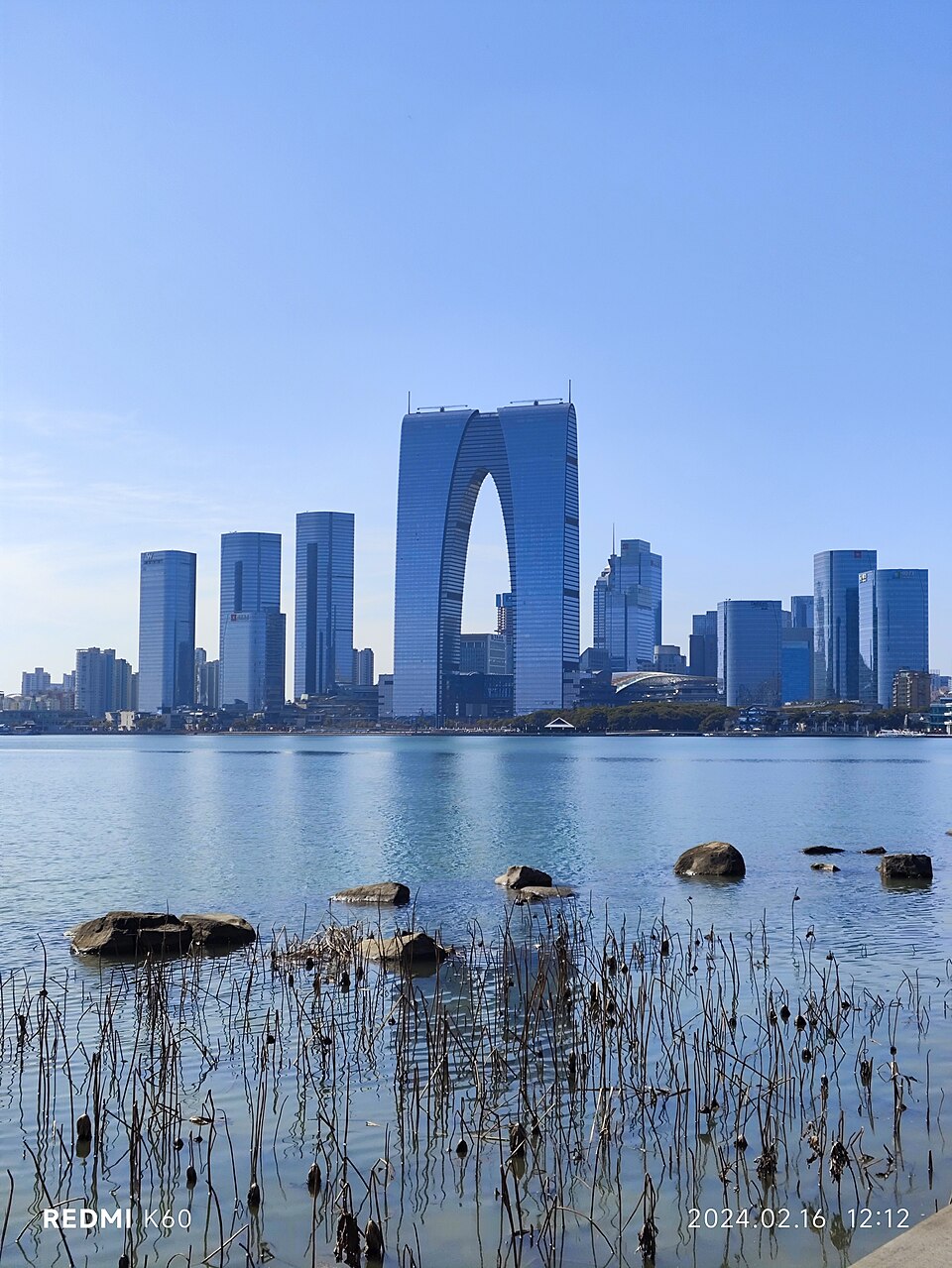 金鸡湖西岸城市广场步道 参考图 1